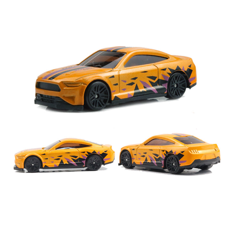 Sliding Alloy Car Model Street Stall Children&amp;amp;amp;#039;s Pocket Toy Model Scene Cake Decoration Car Supermarket Boy