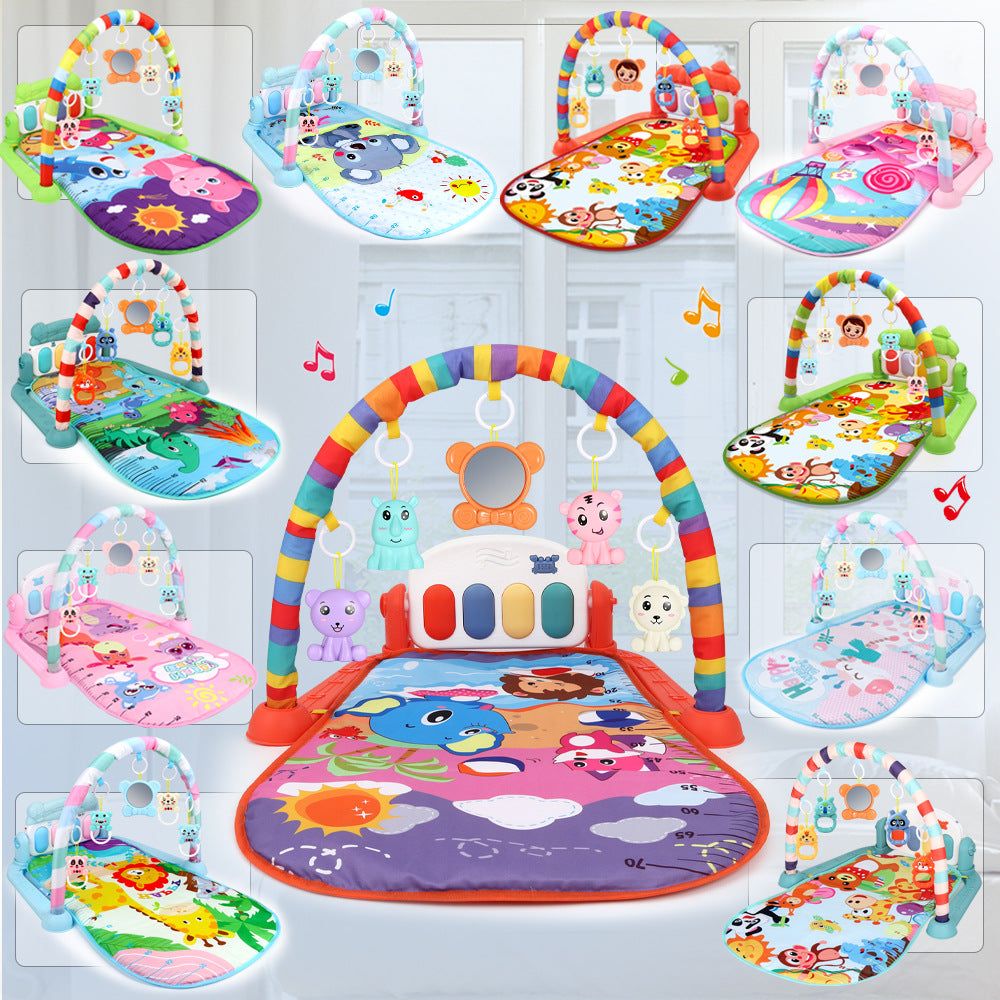 Pedal Piano Newborn Baby 0-1 Years Old Baby Educational Music Toy Pedal Piano Shelf