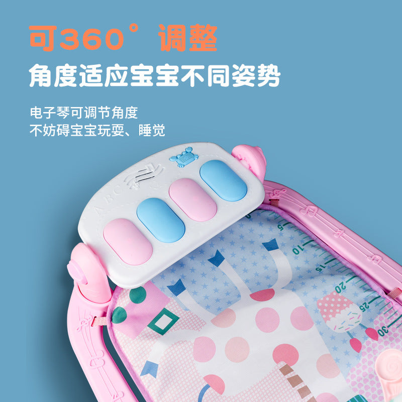 Pedal Piano Newborn Baby 0-1 Years Old Baby Educational Music Toy Pedal Piano Shelf