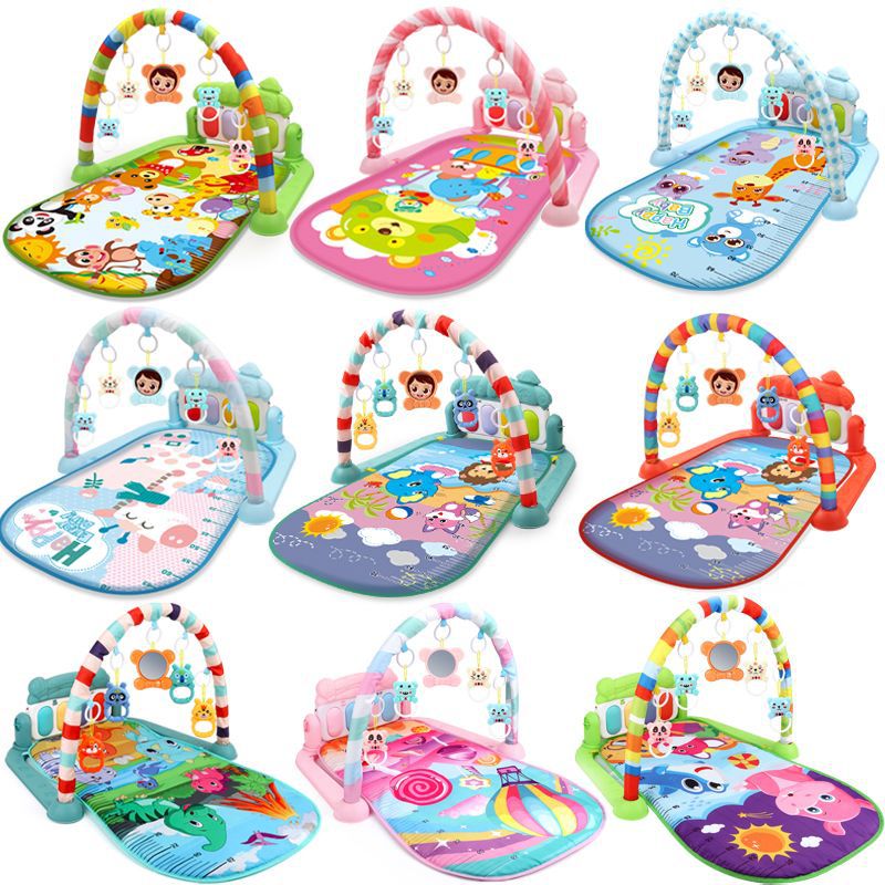 Pedal Piano Newborn Baby 0-1 Years Old Baby Educational Music Toy Pedal Piano Shelf